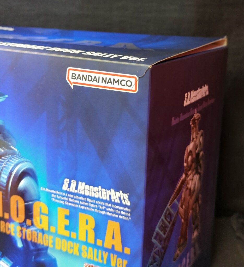 【未開封】SHモンスターアーツ　モゲラG.フォース格納ドック出撃Ver. Amazon | SH モンスター アーツ M.O.G.E.R.A. G.フォース格納
