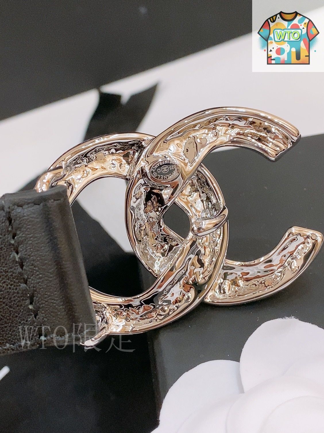 チ*ん様 CHANEL バーガンディ レザーベルト ダブルCロゴ 今日特価】Chanel Double C レザーベルト-1-2 - メルカリ