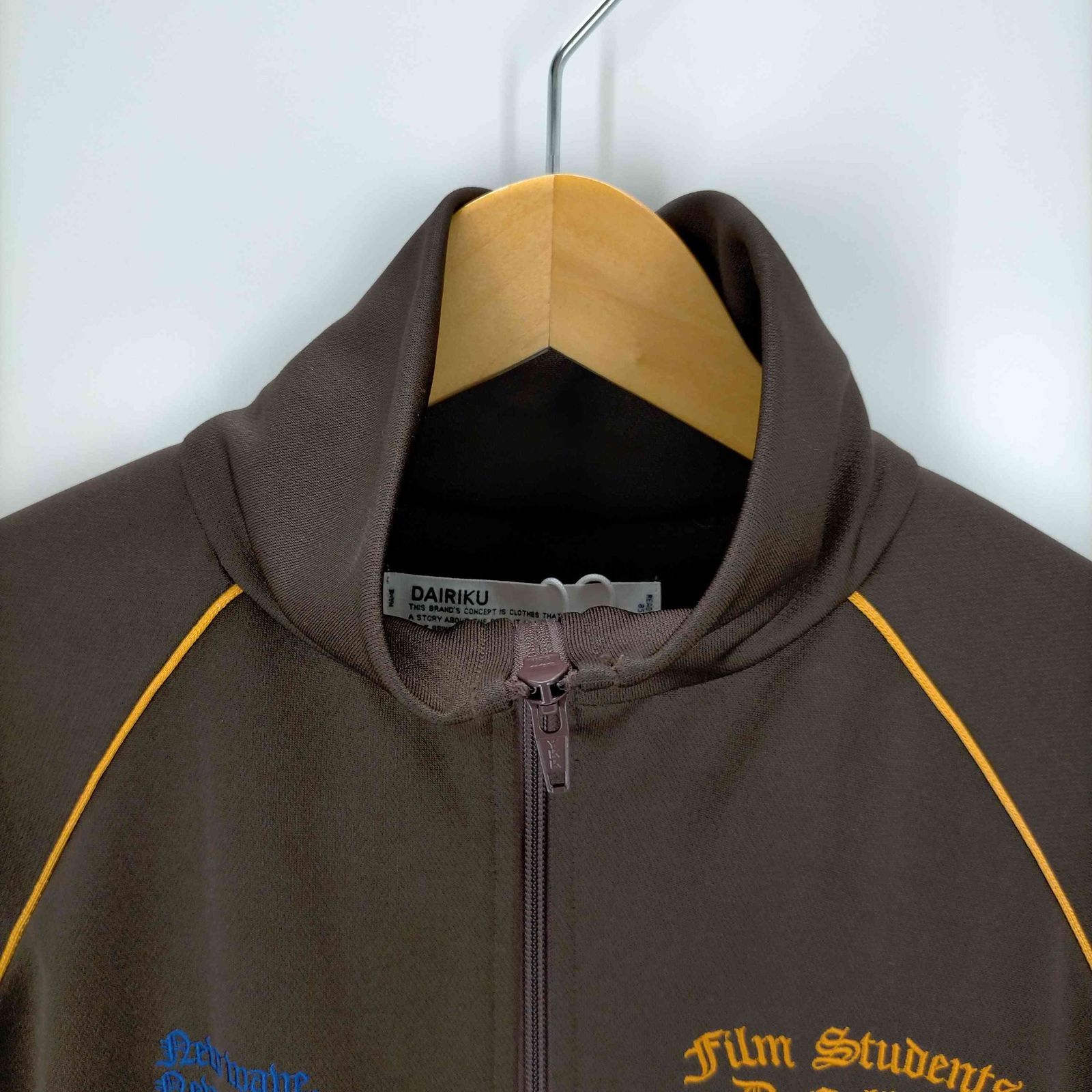 【23ss】DAIRIKU Film Students Track Jacket Film Students Track Jacket (23SS J-10) | DAIRIKU