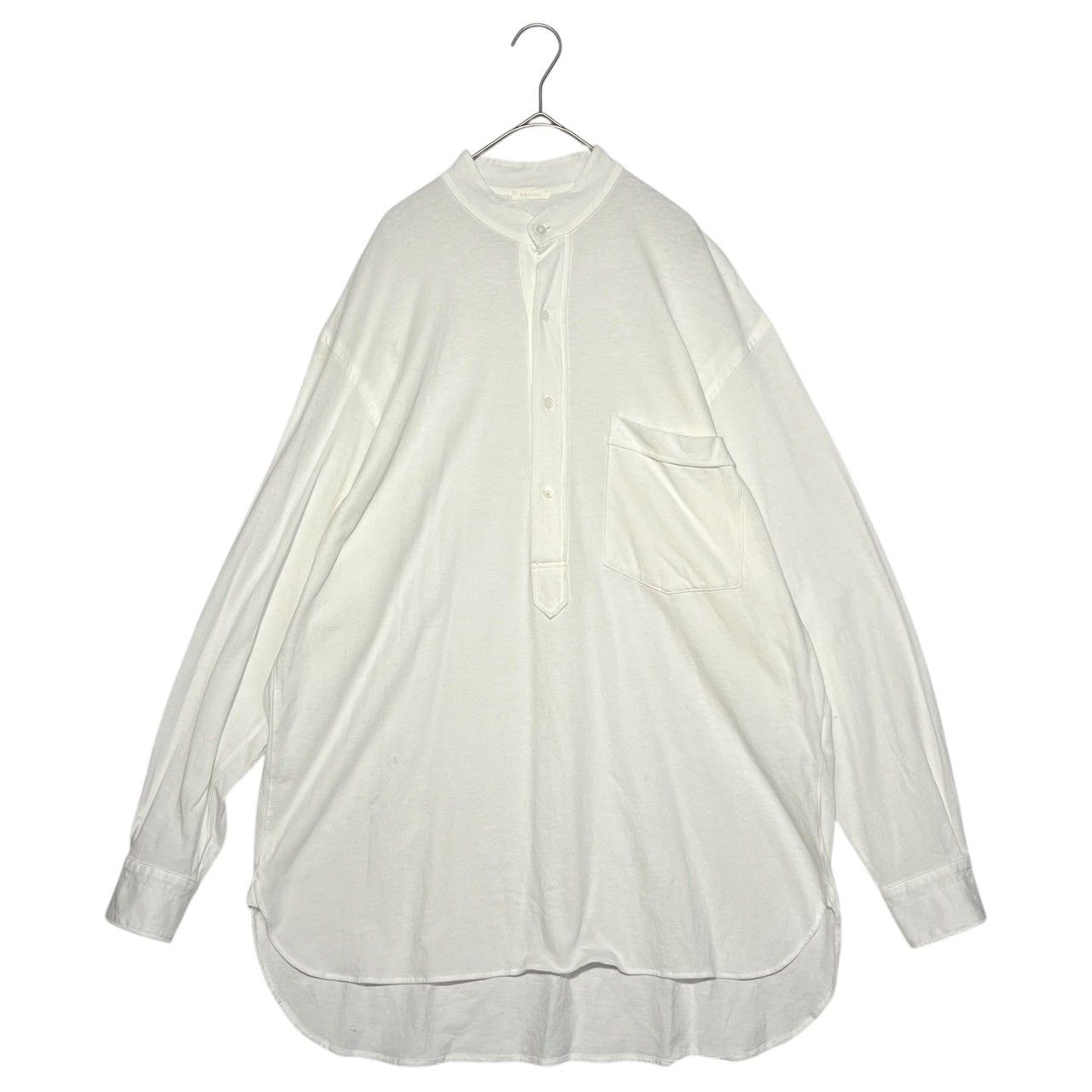 COMOLI コットンジャージ プルオーバーシャツ 24ss