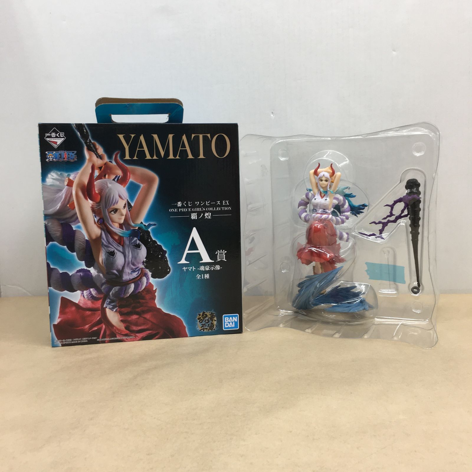 バンダイ 一番くじ ワンピース EX 覇ノ煌 A賞 ヤマト 魂豪示像