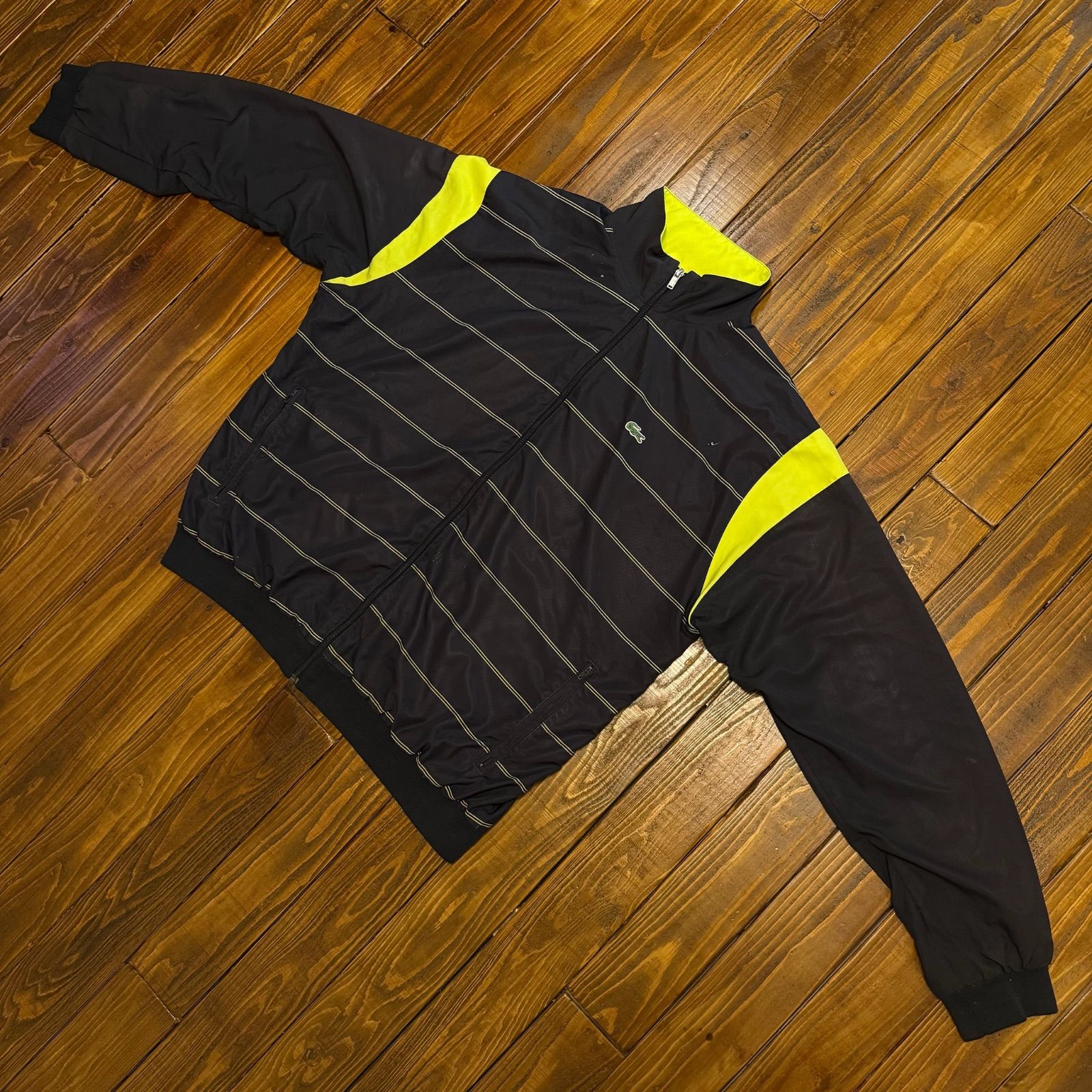 SPORTラコステスポーツ ネオンライン切替ナイロンジャケット