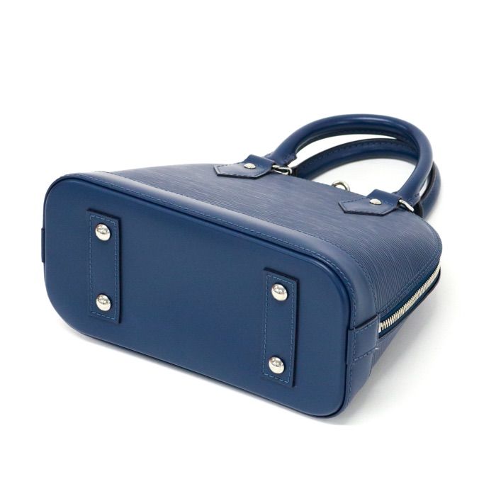 LOUIS VUITTON ハンドバッグエピ アルマネイビーブルー
