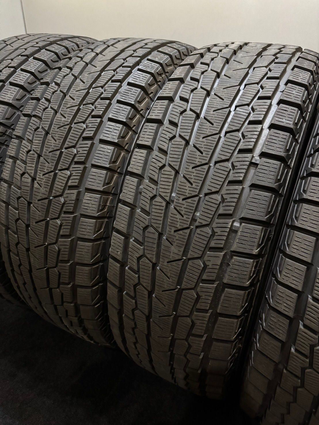265 70R17 YOKOHAMA ice GUARD G075 20年製 スタッドレス 4本 ヨコハマ アイスガード FJクルーザー ハイラックス プラド 南8-K58