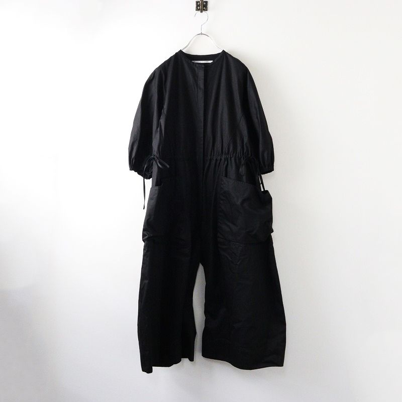 テンハンドクラフテッドモダン TENNE HANDCRAFTED MODERN ボリュームスリーブ オールインワン |ブラック ノー 2400014383485