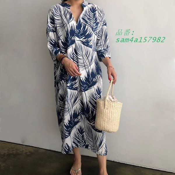 夏ワンピ リゾートワンピース