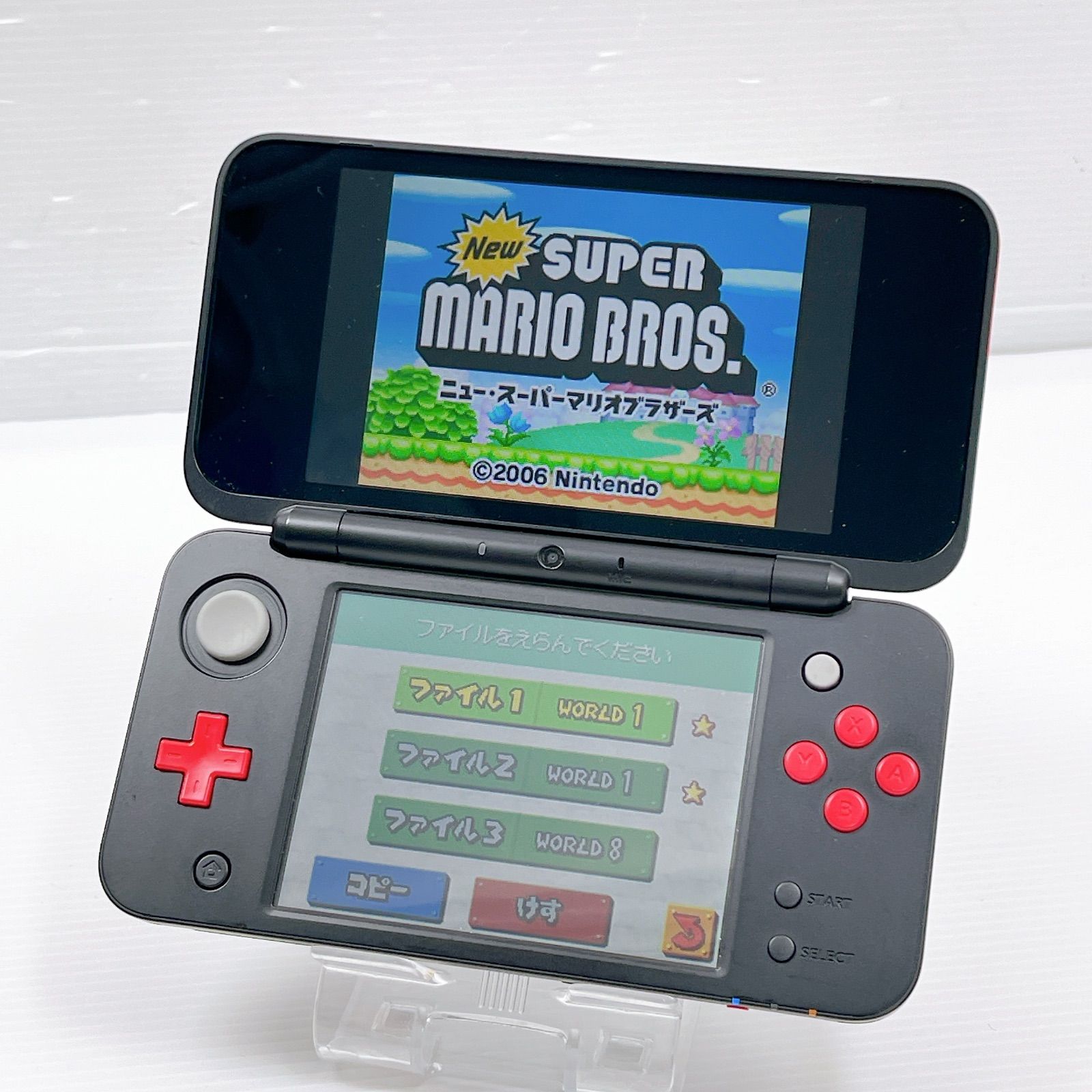 New ニンテンドー 2DS LL マリオカート7パック 画面傷なし 良品