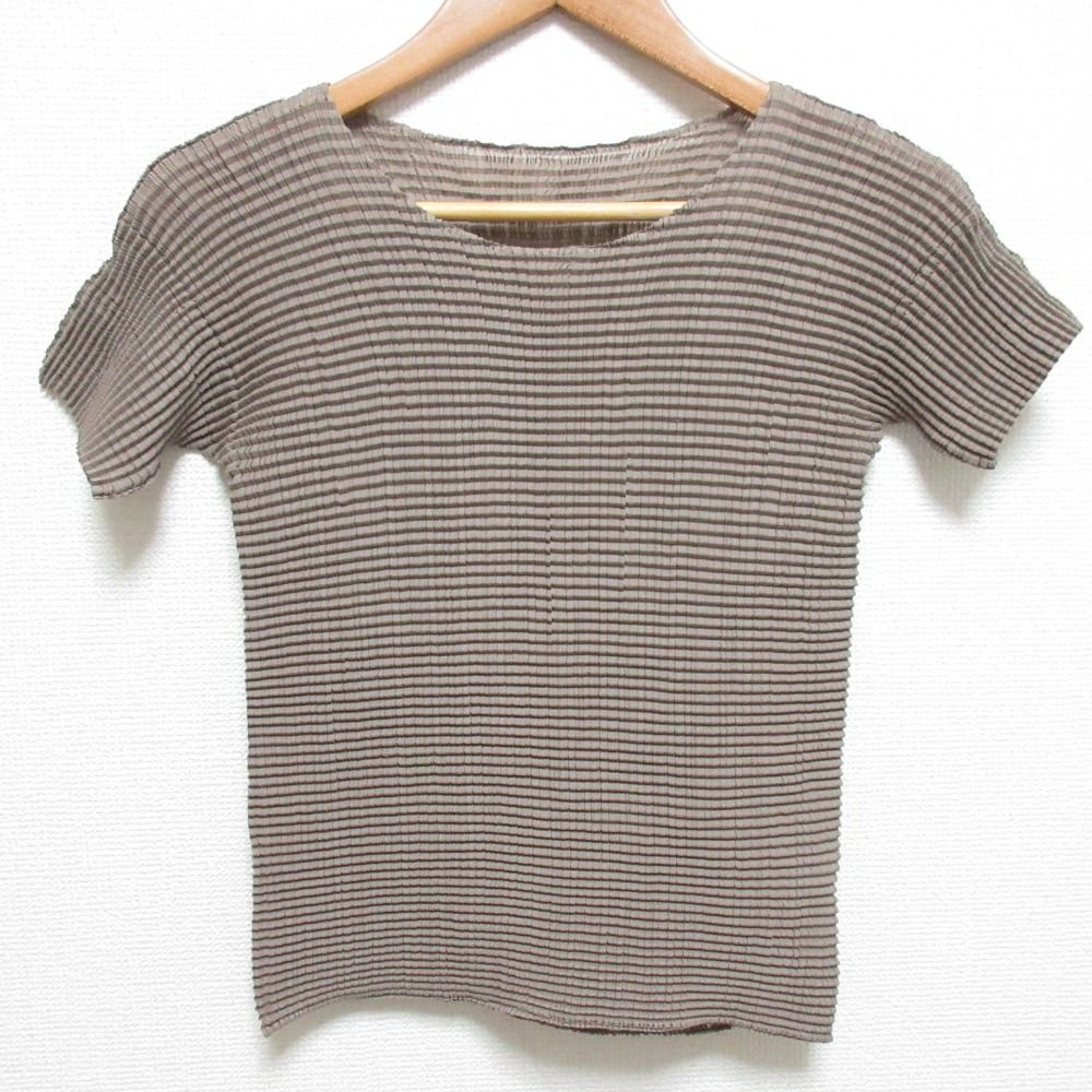 美品 ISSEY MIYAKE イッセイミヤケ（T.）ボックスプリーツ