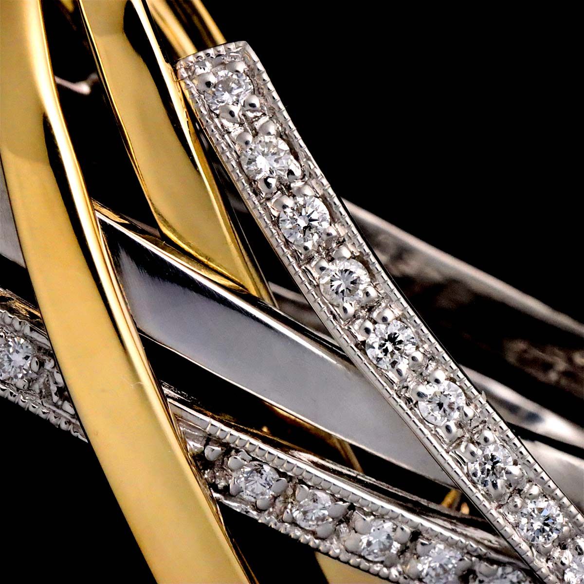 k18 ダイヤ　ペンダントトップ クィーン Queen ダイヤ 0.16ct ペンダント トップ K18 YG WG