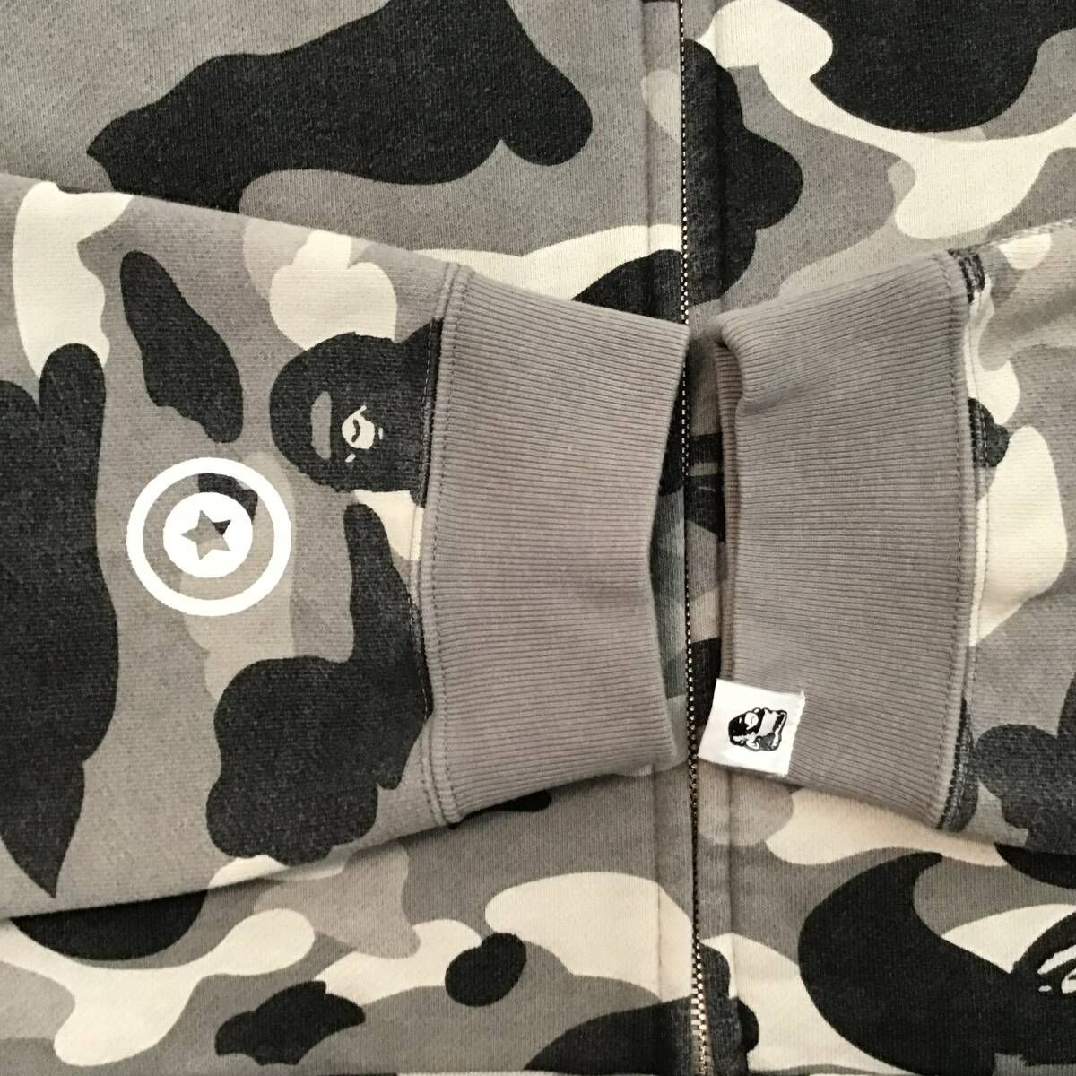 ☆NFS限定☆ BAPE camo シャーク パーカー Lサイズ shark full zip