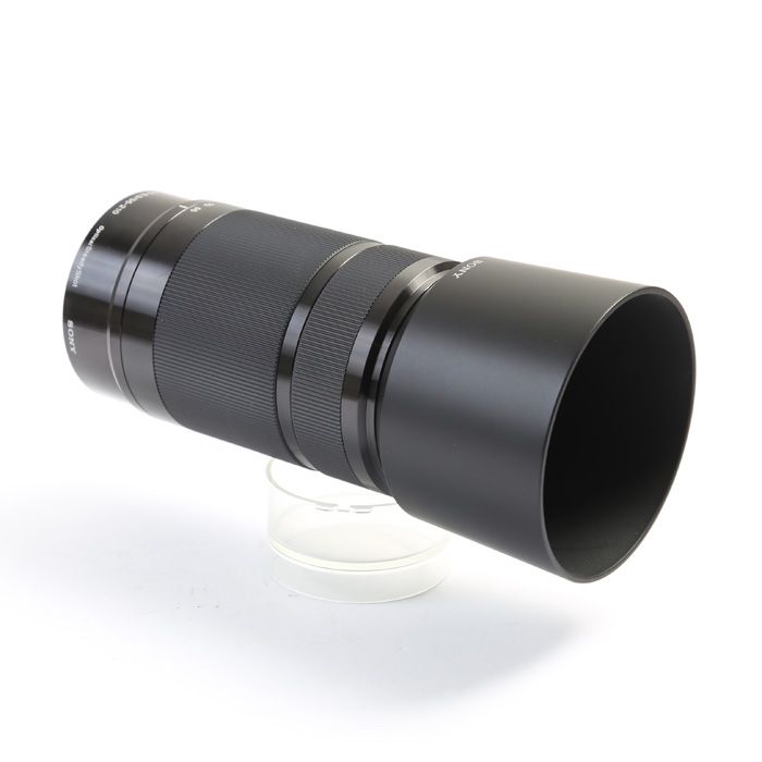 SONY SEL55210 ズーム レンズ ブラック フード付き SONY ソニー 55