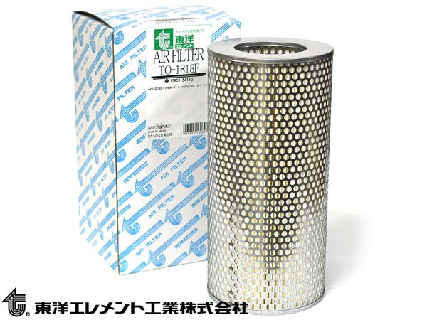 ハイエース TRH223B エアエレメント エアー フィルター クリーナー 東洋エレメント TO-1818F H16.08～H22.08