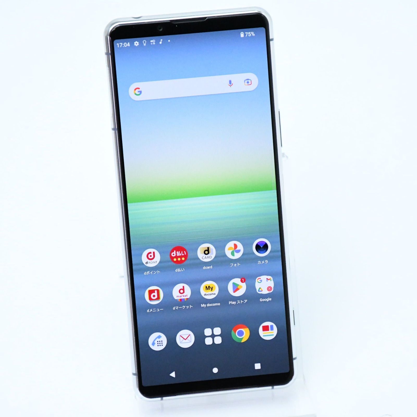 Xperia 5 II SO-52A docomo SiMフリー 6 中古 Sony Xperia 5 II Xperia 5 II 128GB グレイ SO-52A docomo版