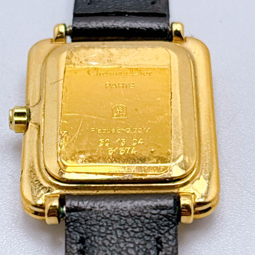466 クリスチャンディオール スクエア ヴィンテージ 腕時計 - メルカリ 