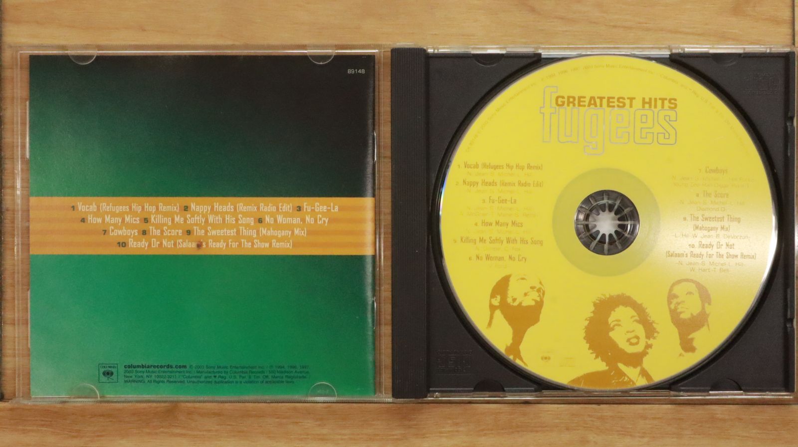 レコード84枚同梱 FUGEES 中古CD☆フージーズ/Fugees□ Greatest Hits 【CK89148