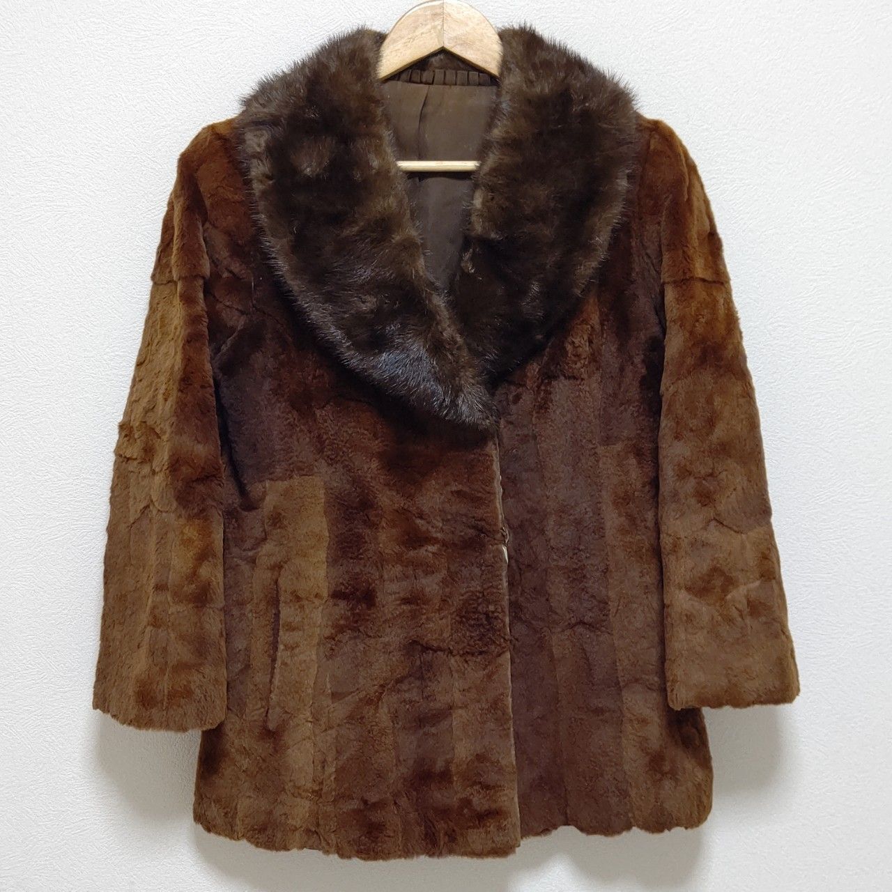 早い者勝ち！【real fur coat】リアル ファー コート 毛皮 ミンク ...