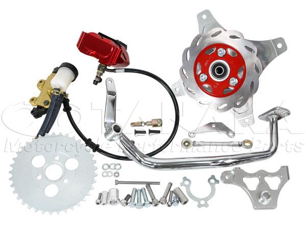 ca1839 ダックス DAX用 リアディスクブレーキキット 4ポットキャリパー