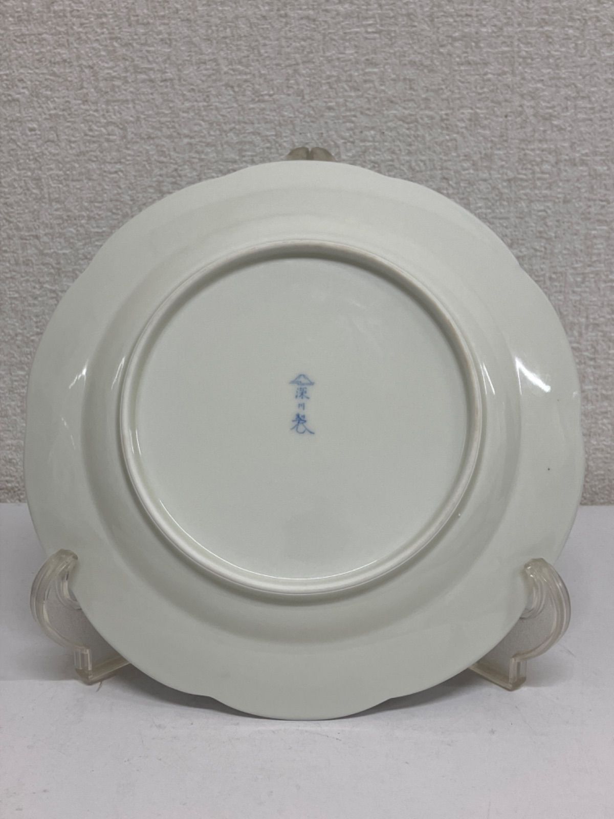 有田焼 深川製磁 VOC 染付 芙蓉手 23㎝ 皿 - メルカリ