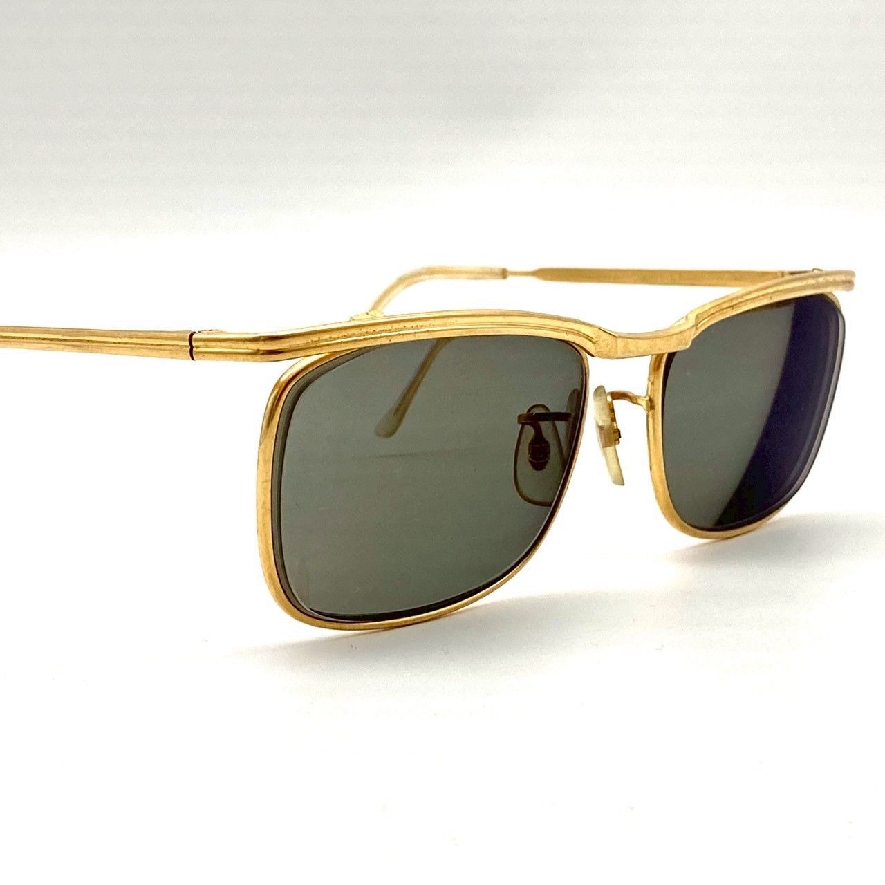 Ray-Ban ブラック ゴールド サングラス ハワイホノルルにて購入 即日発送 レイバン シグネットLX ブラック ゴールド サングラス 激レア