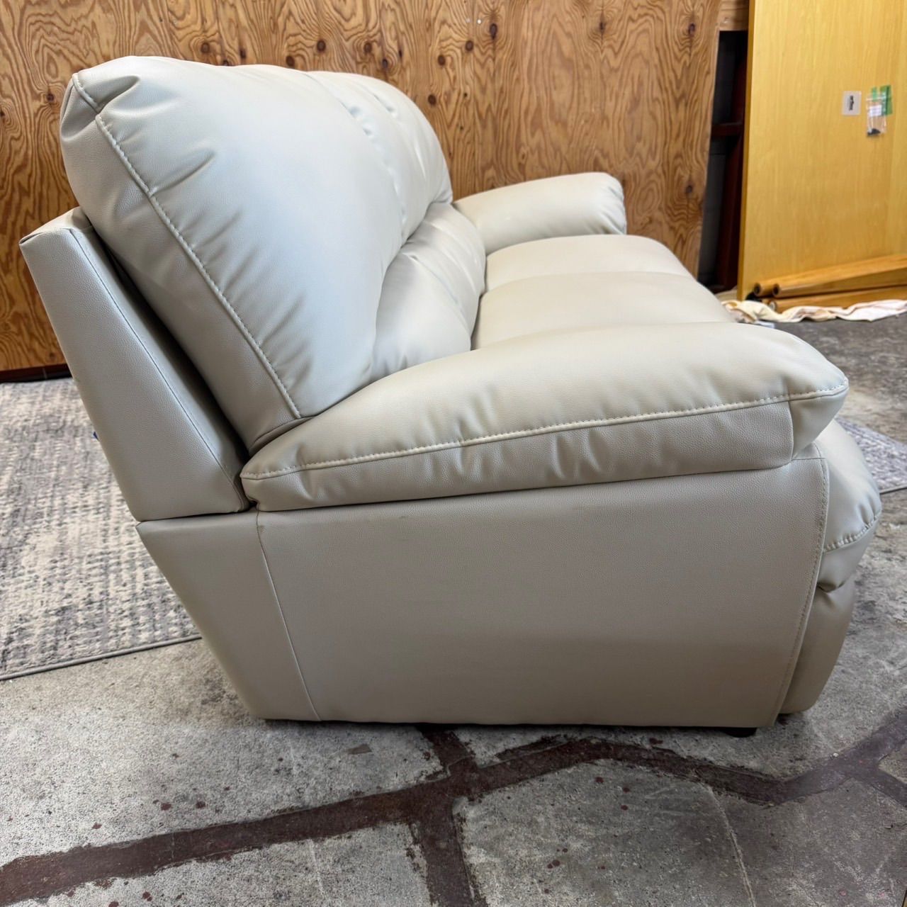 最終値下げ】NITORI ニトリ Nシールド 3人がけソファ ベージュ系 直接