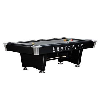 倉庫直送】ブランズウィック ブラックウルフ プロ ビリヤードテーブル