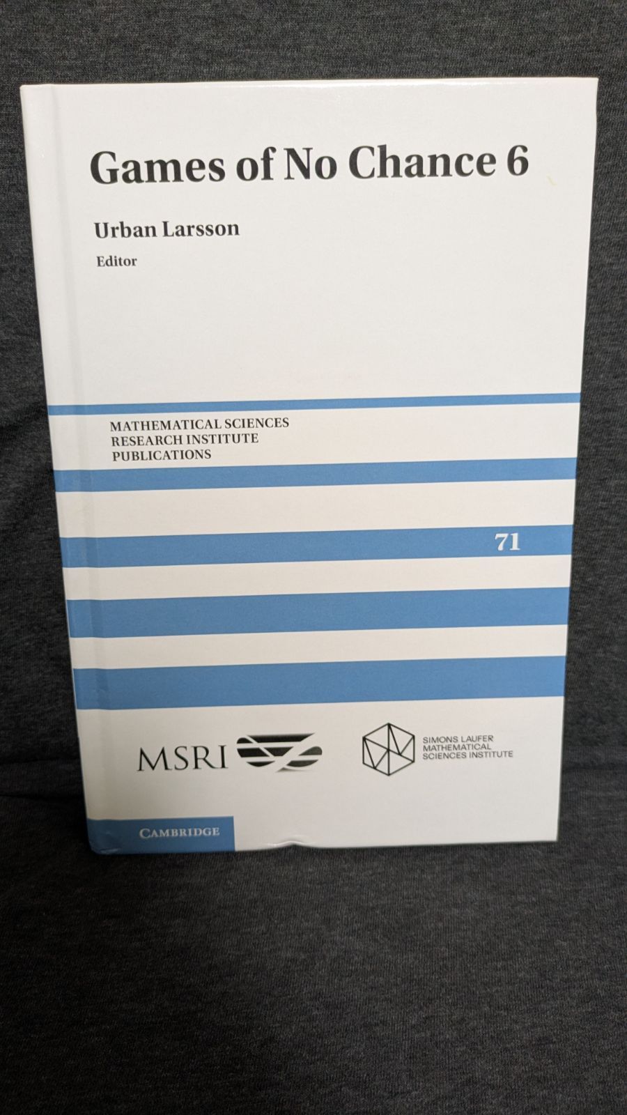 Games of No Chance 6 Larsson|CUP