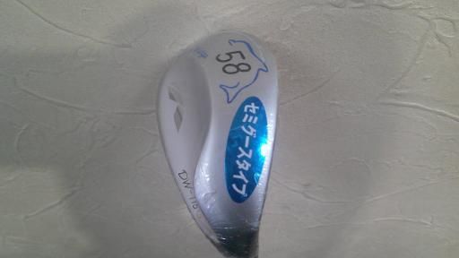キャスコ Dolphin Wedge DW-115G 58° ウェッジ WG 純正特注シャフト フレックスS メンズ 男性用 右利き 右用 Aランク ゴルフクラブ