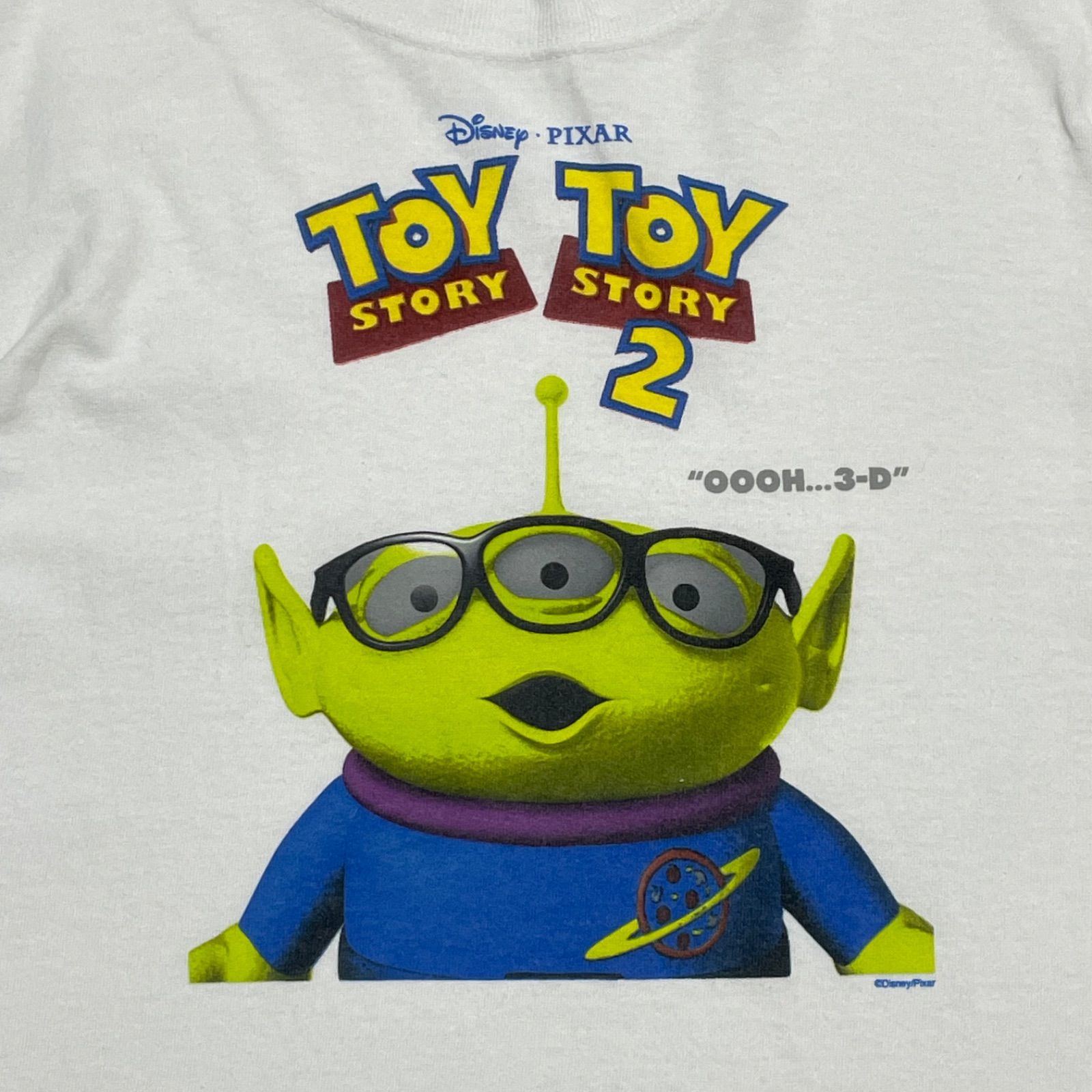 00s Toy Story2 Little Green Man T-shirt ディズニー ピクサー トイ