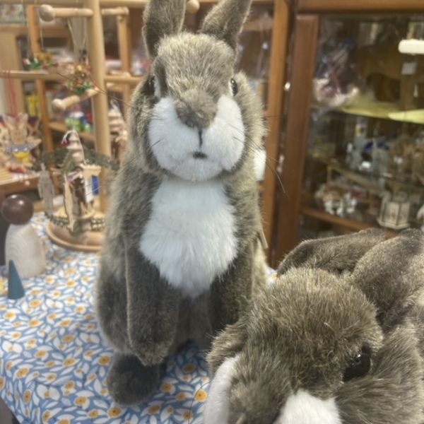 ケーセン ぬいぐるみ ウサギ立ち ベージュ 美品 ケーセン うさぎ（立ち）ベージュ | krtek select toys