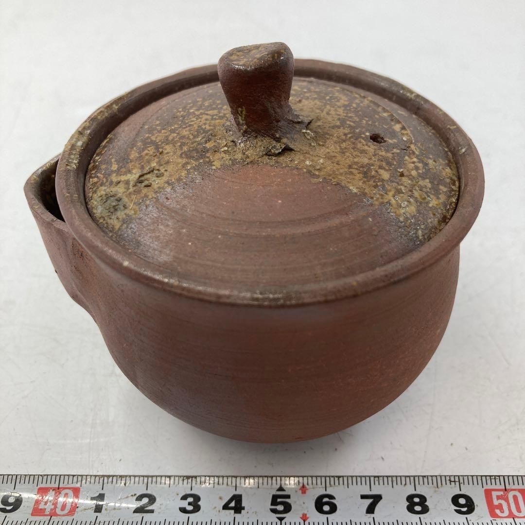 備前焼　宝瓶　タエサ　幅9.5㎝　東ま5-1007① 備前焼 宝瓶 タエサ 幅9.5㎝ 東ま5-1007①