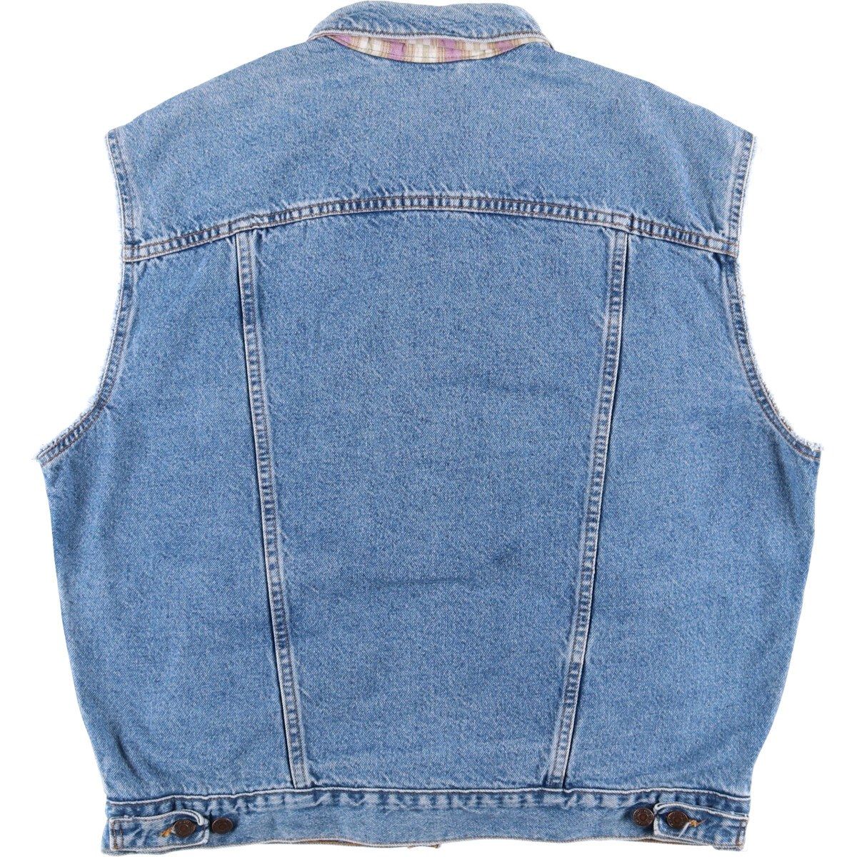 【誠実】 古着 90年代 リーバイス Levi's 70699 カットオフ デニムベスト トップス