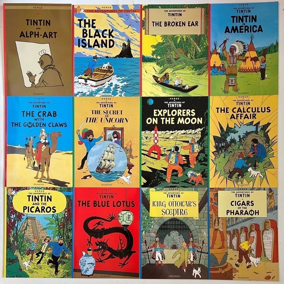 タンタンの冒険 The adventures of TinTin英語絵本 英語 良質 The