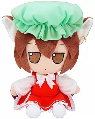 ぬいぐるみ 購入 橙 ふもふもちぇん。 東方ぬいぐるみシリーズ14