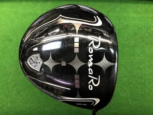 美品】ロマロ Rayα BLACK 1W ドライバー メンズ 右利き用 X 0287