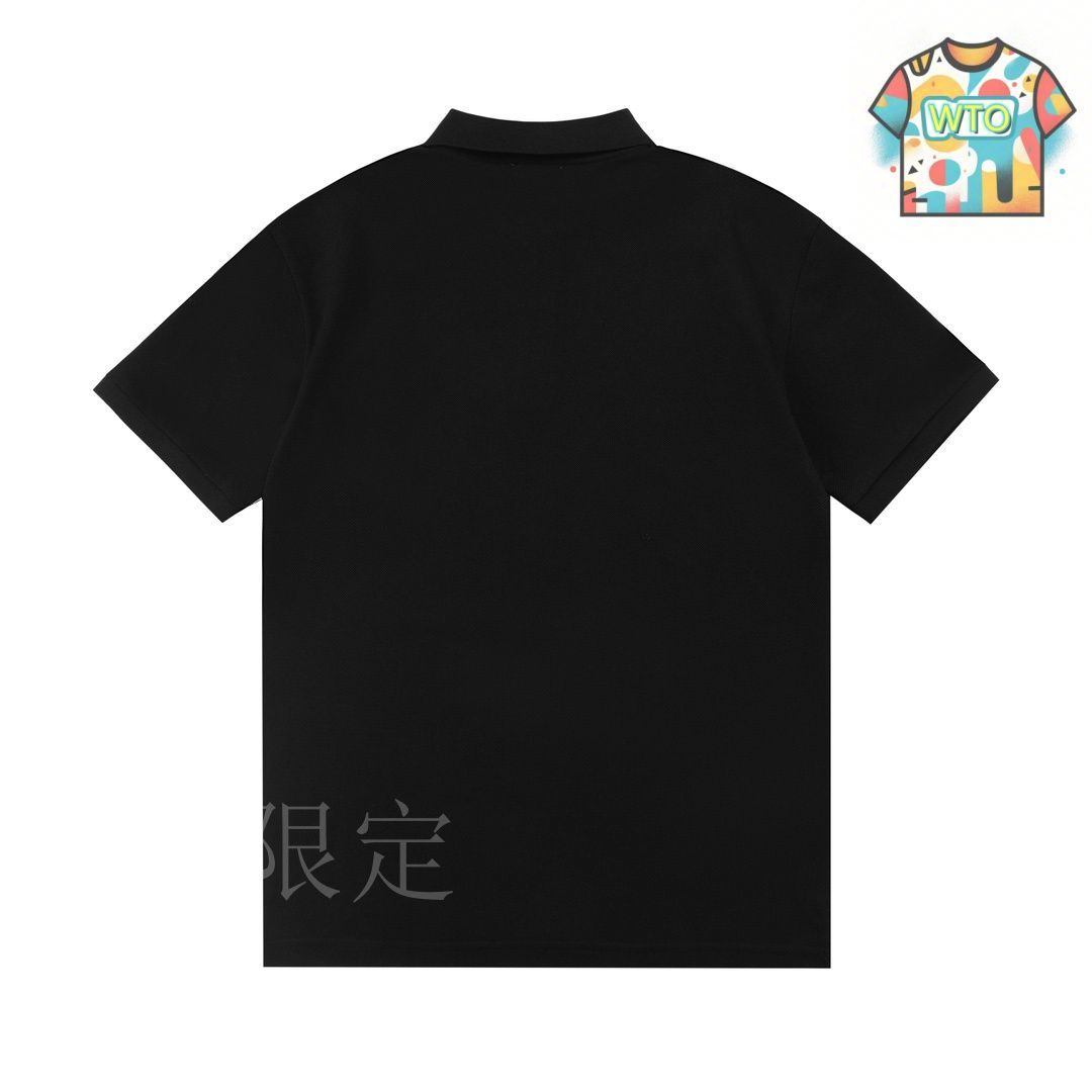 今日特価】Moncler 2025 Mini Logo ユニセックス ポロシャツ-3