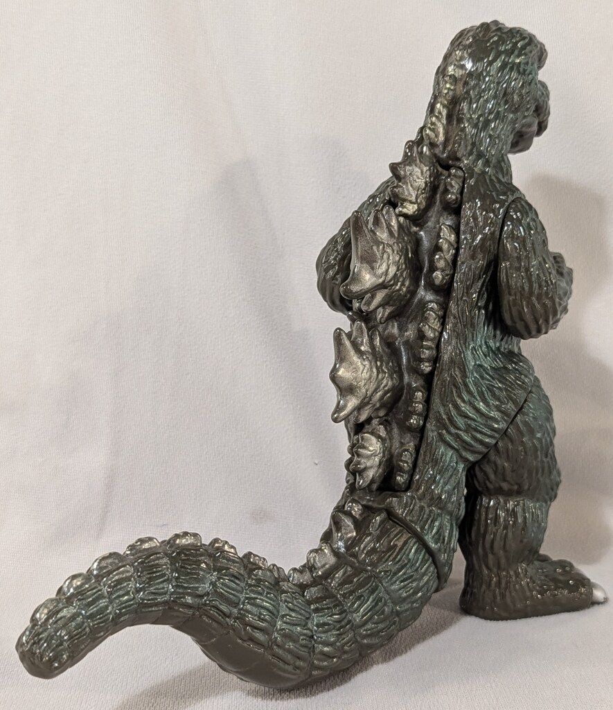 マーミット 世紀の大怪獣シリーズ ゴジラ vsメガロ 茶成型 カーキメタ-薄茶メタスプレー