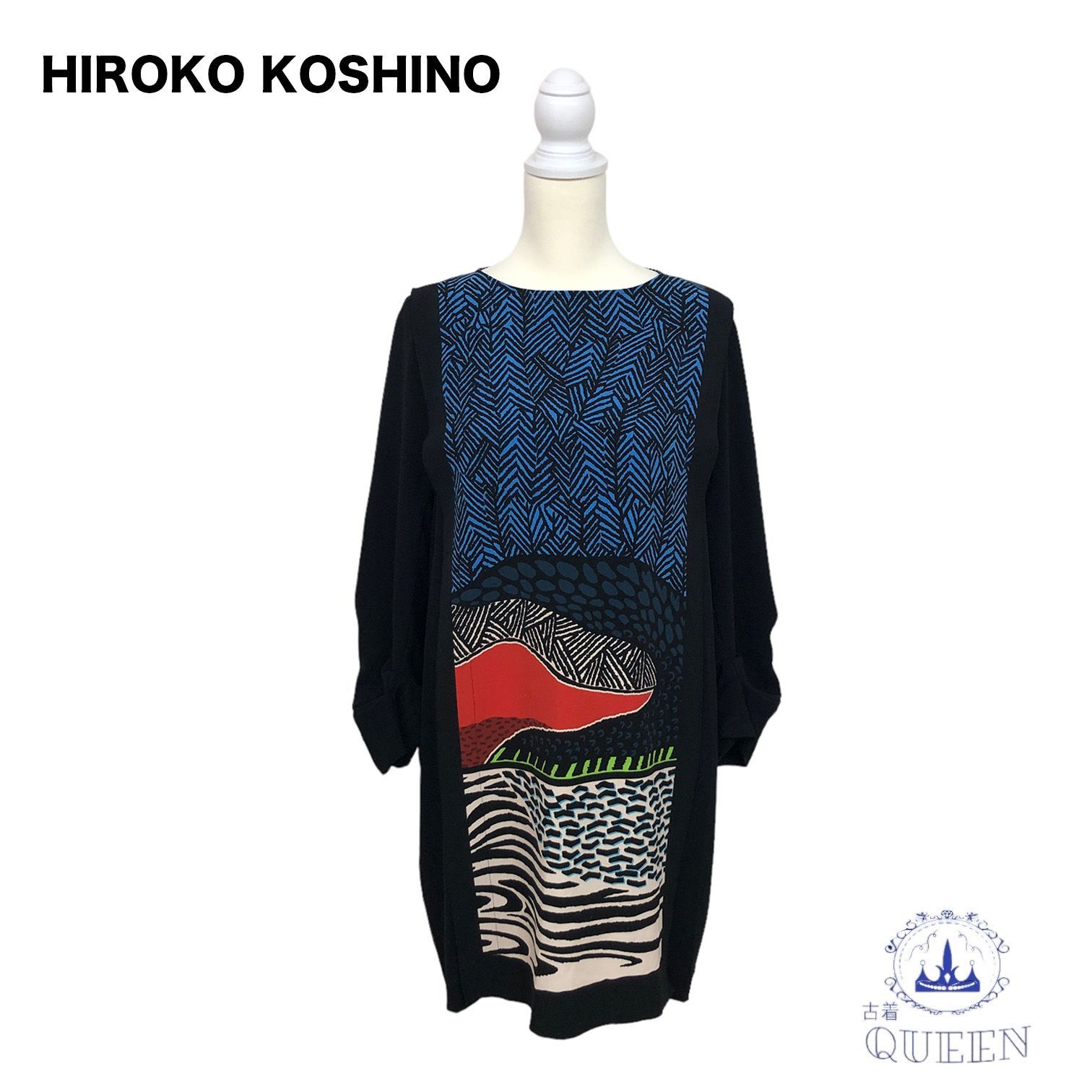 ☆美品 HIROKO KOSHINO ヒロココシノ トップス チュニック 長袖