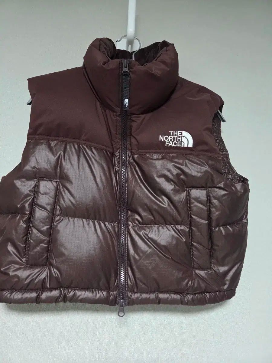 THE NORTH FACE ザノースフェイス ブラウン ヌプシ ダウン ベスト 90 ミディアム
