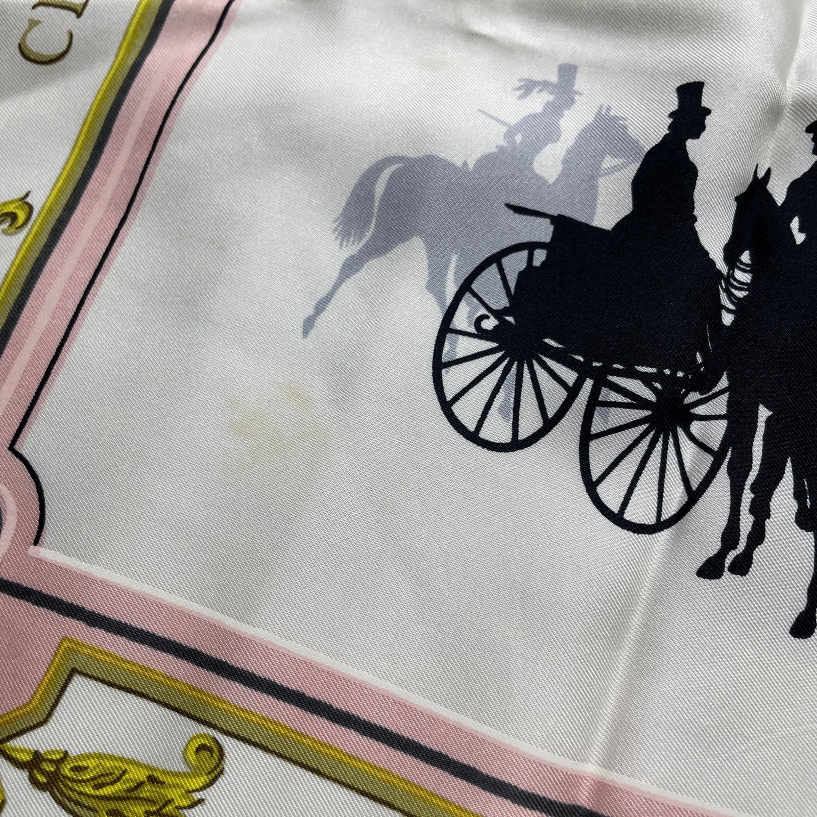 2504-165｜美品｜エルメス カレ 90 スカーフ ピンク マルチカラー 2504-165｜美品｜エルメス カレ 90 スカーフ ピンク マルチ