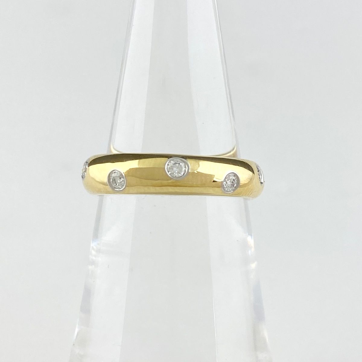 ティファニー TIFFANY&Co. ドッツ リング YG イエローゴールド  