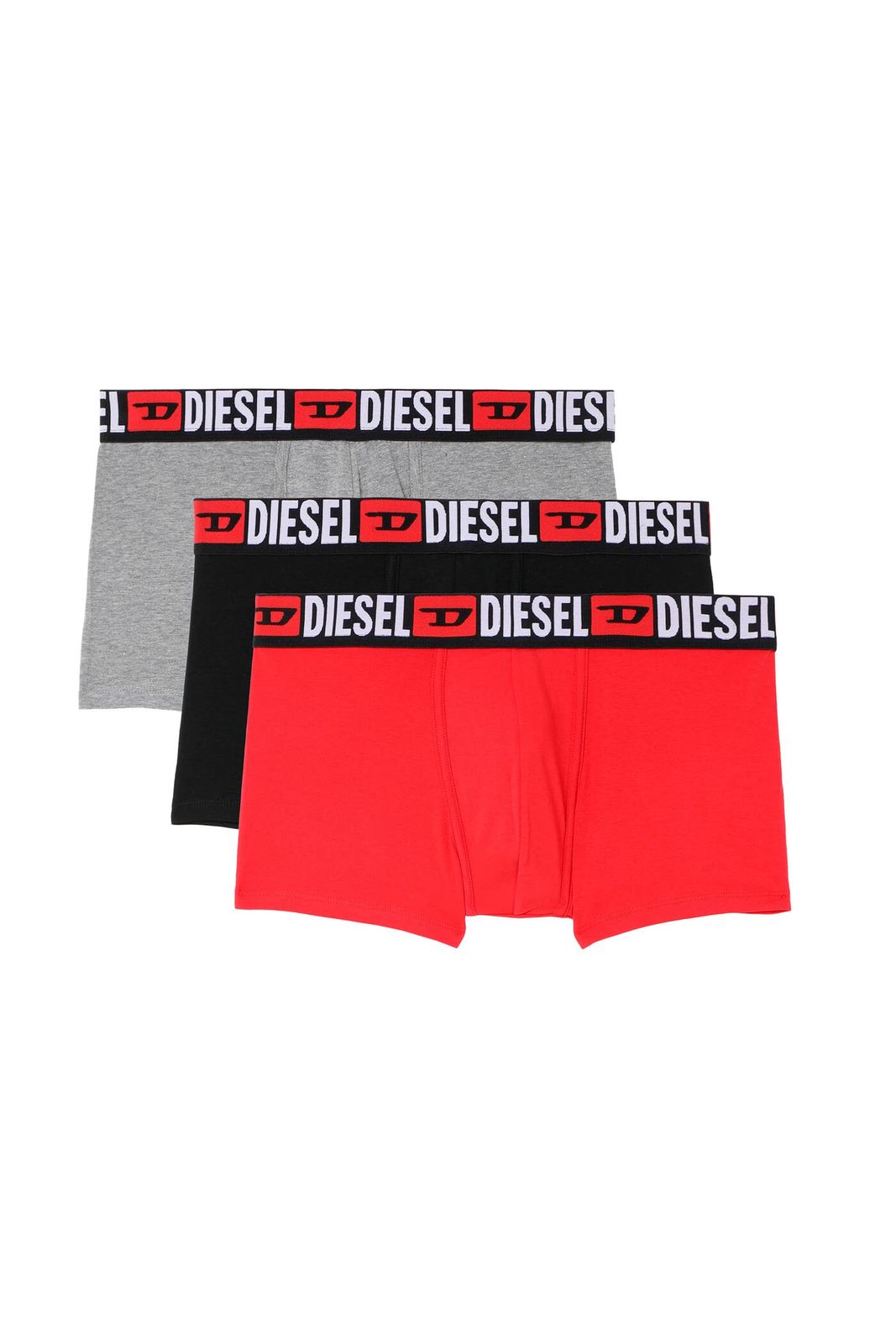 Diesel ディーゼル メンズ ボクサーパンツ 3枚パック 00ST3V0DDAI M レッド E5326 レッド M