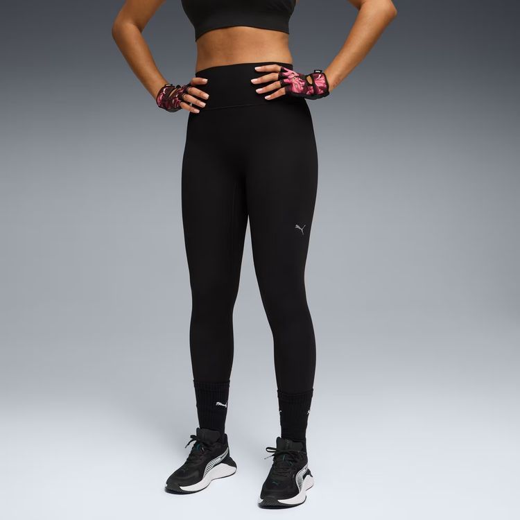 25秋冬 プーマ PUMA レディース トレーニング シェープリュクス ハイウエスト 7 8タイツ 527463 吸水速乾 形状保持 レギンス スパッツ