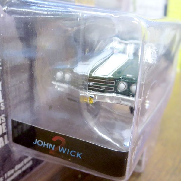 1:64 John Wick Chapter 2 1970シボレー シェベル Chevrolet Chevelle SS 396【ジョン・ウィック】ミニカー