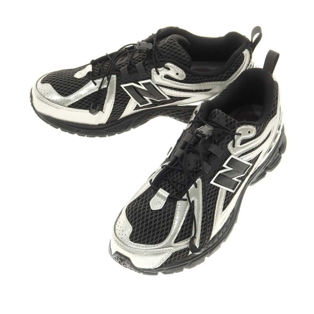 【中古】【未使用】ニューバランス NEW BALANCE ×BASEMENT 1906R スニーカー ブラックxシルバー【サイズ27cm】【メンズ】