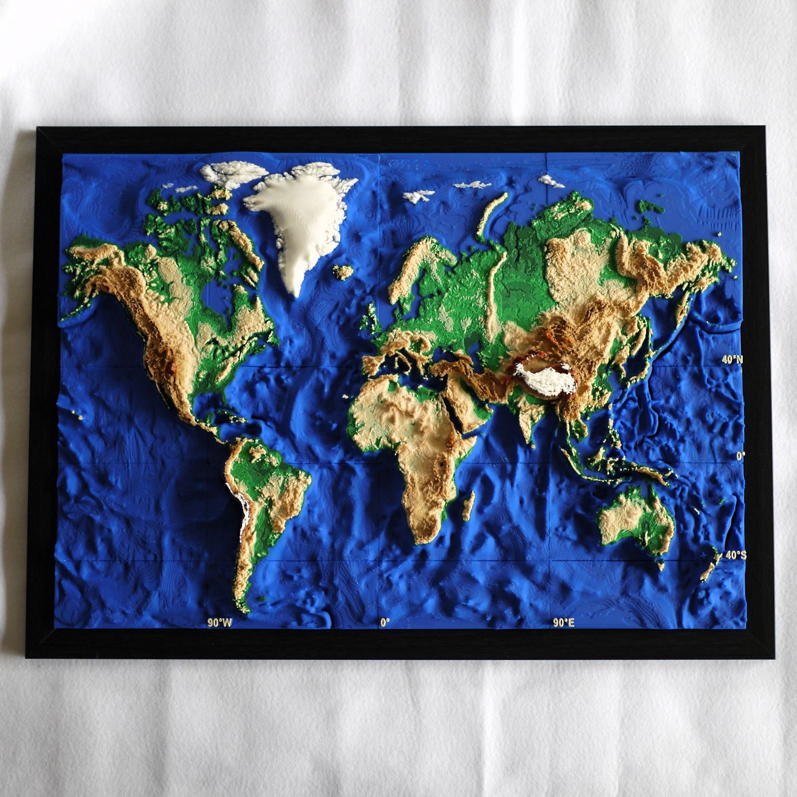 立体世界地図 A3サイズ-A | www.agb.md