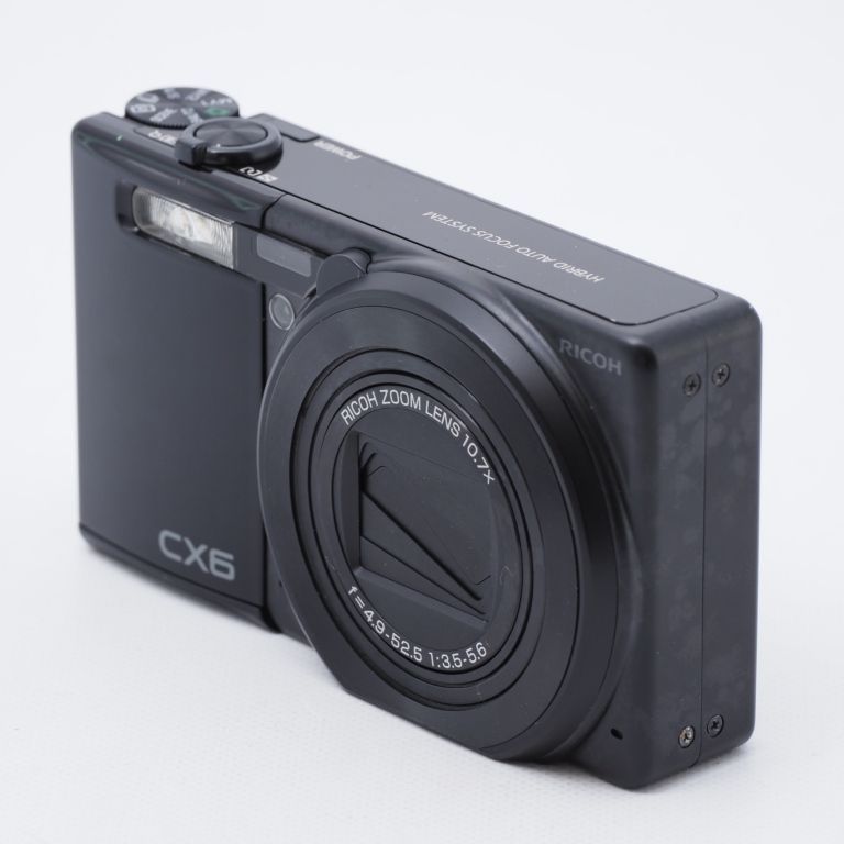RICOH リコー CX6ブラック コンパクトデジタルカメラ - メルカリ