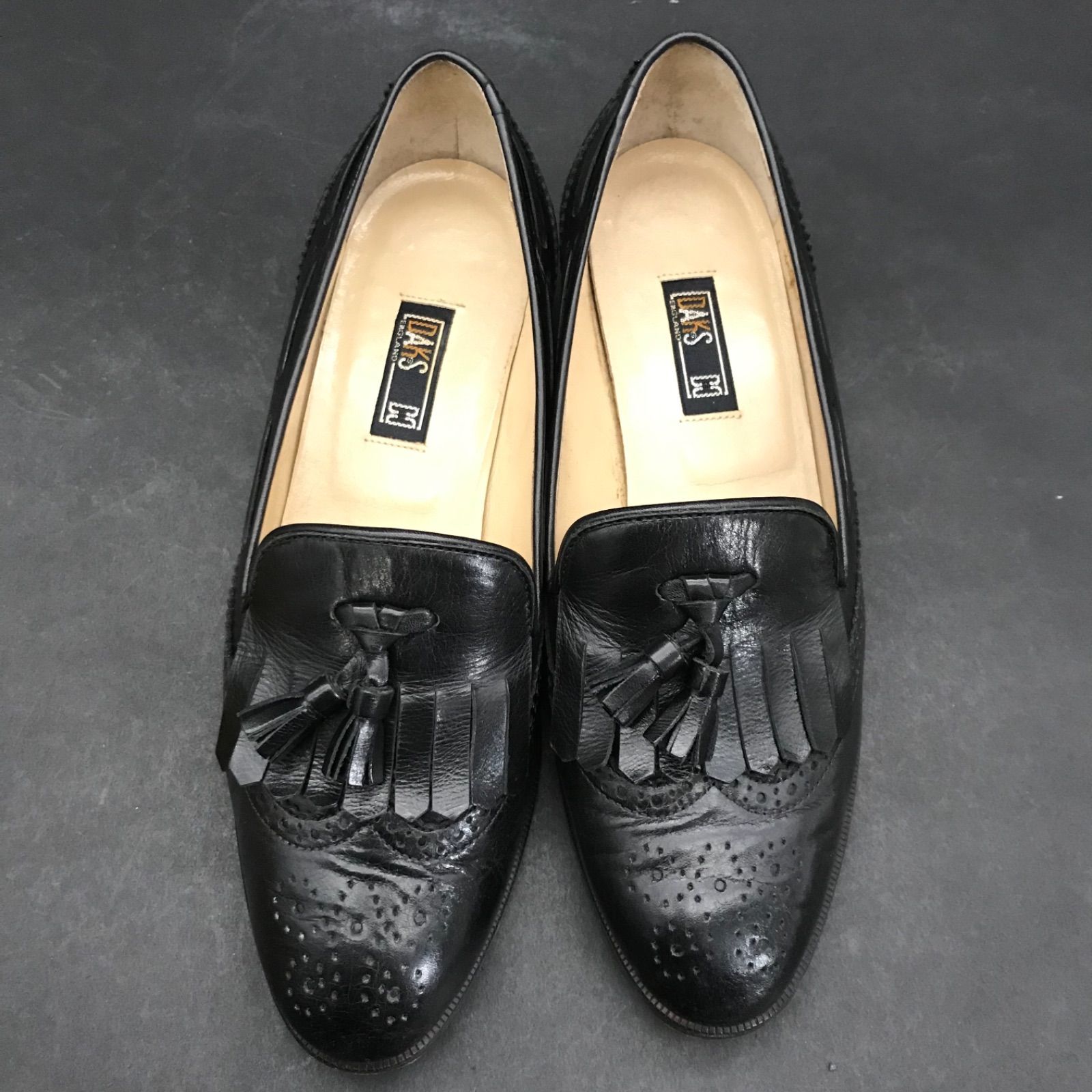 Daks ローファー ブラック 24cm