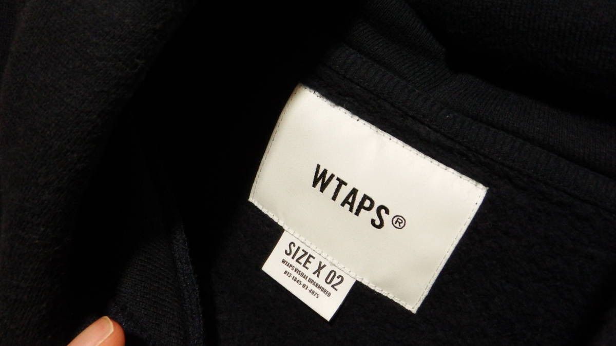 WTAPS ダブルタップス ACADEMY/HOODED/COTTON プルオーバフーディ