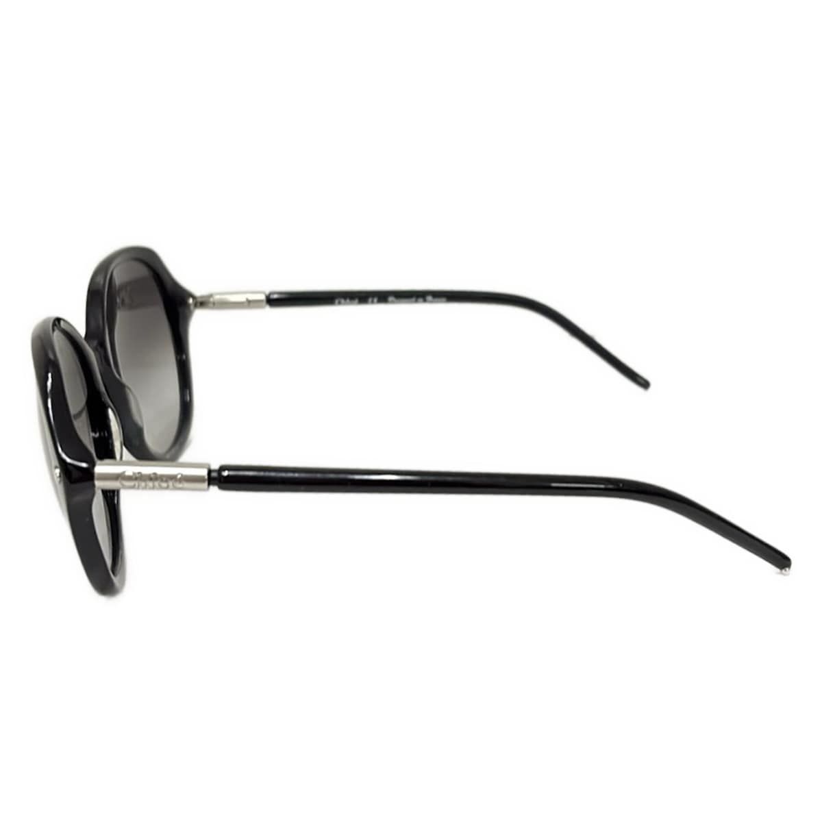 Chloe(クロエ) サングラス - CL2252 黒×シルバー - メルカリ