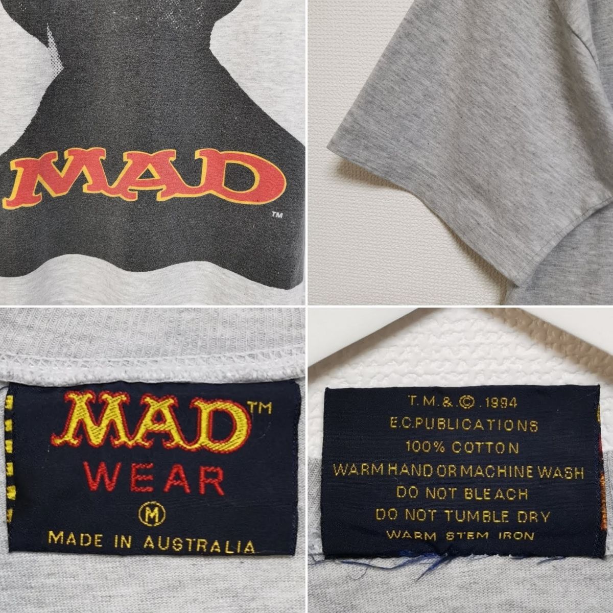 5％クーポン有り M 90s MAD MAGAZINE マッドマガジン Tシャツ ...